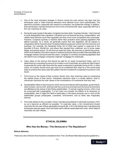 Solution Manual for Principles of Finance, 6th Edition - Page 4 preview image