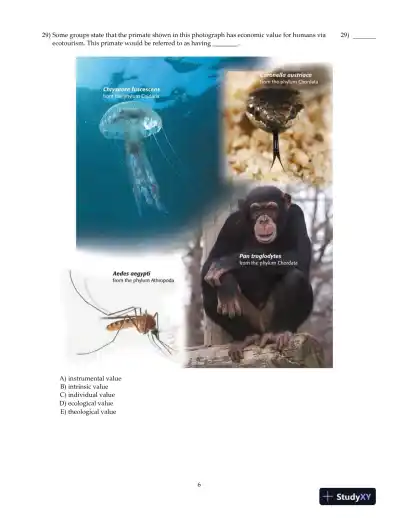 Test Bank For Environment and You, 2nd Edition - Page 15 preview image