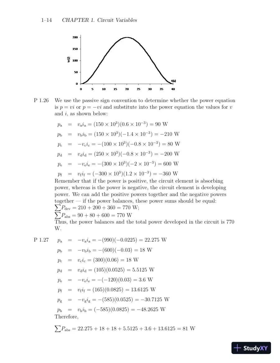 Solution Manual For Electric Circuits, 9th Edition, page 15
