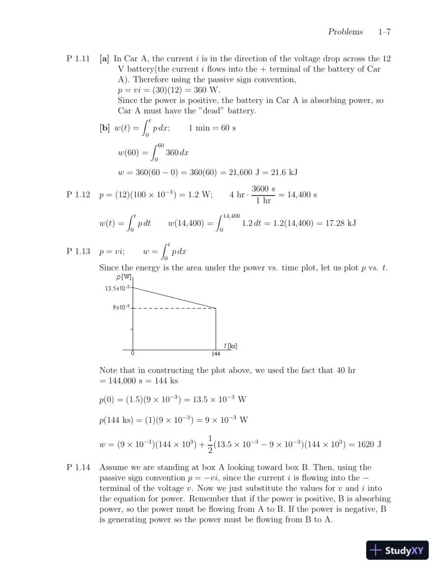 Solution Manual For Electric Circuits, 9th Edition, page 8