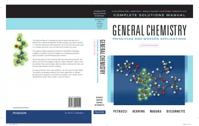 Solution Manual For General Chemistry: Principles and Modern Applications, 11th Edition - Page 1 preview image