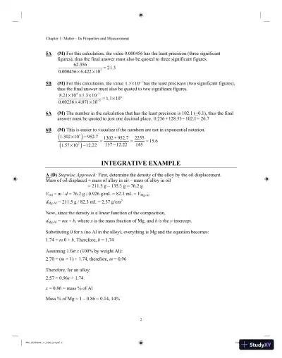 Solution Manual For General Chemistry: Principles and Modern Applications, 11th Edition - Page 6 preview image