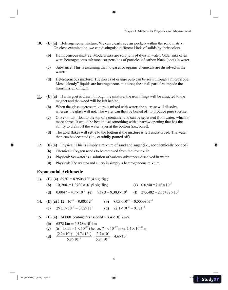 Solution Manual For General Chemistry: Principles and Modern Applications, 11th Edition, page 9