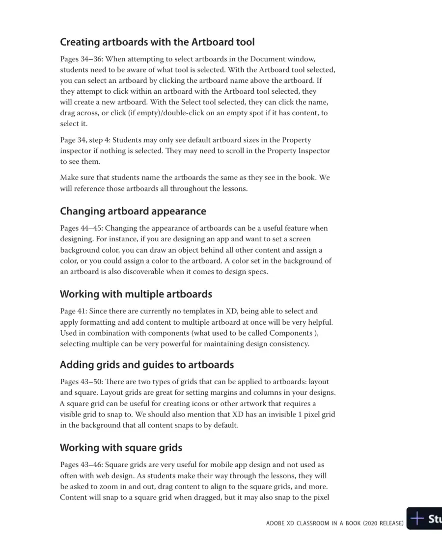Solution Manual for Adobe XD Classroom in a Book (2020 release), page 10