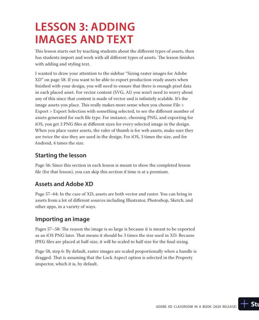 Solution Manual for Adobe XD Classroom in a Book (2020 release), page 14