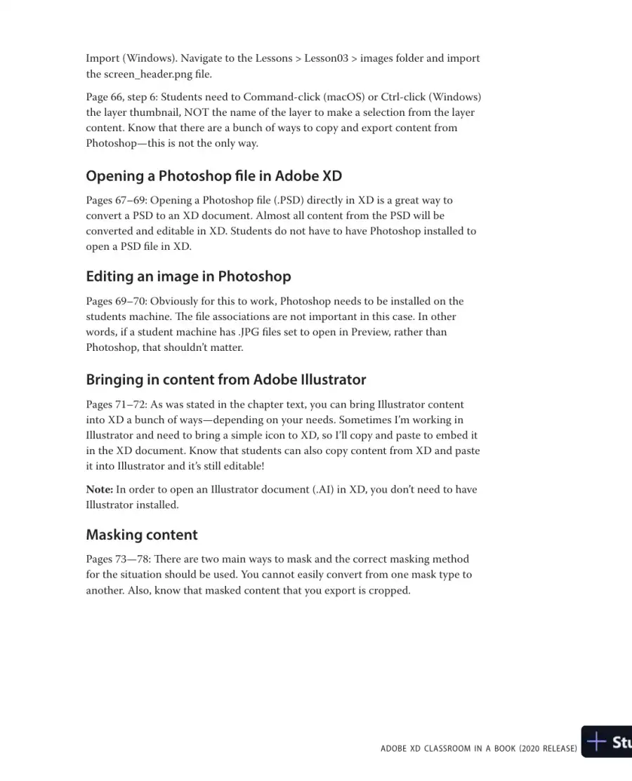 Solution Manual for Adobe XD Classroom in a Book (2020 release), page 16