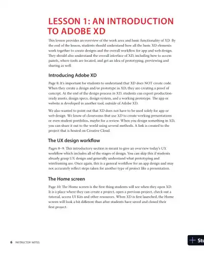 Solution Manual for Adobe XD Classroom in a Book (2020 release) - Page 3 preview image