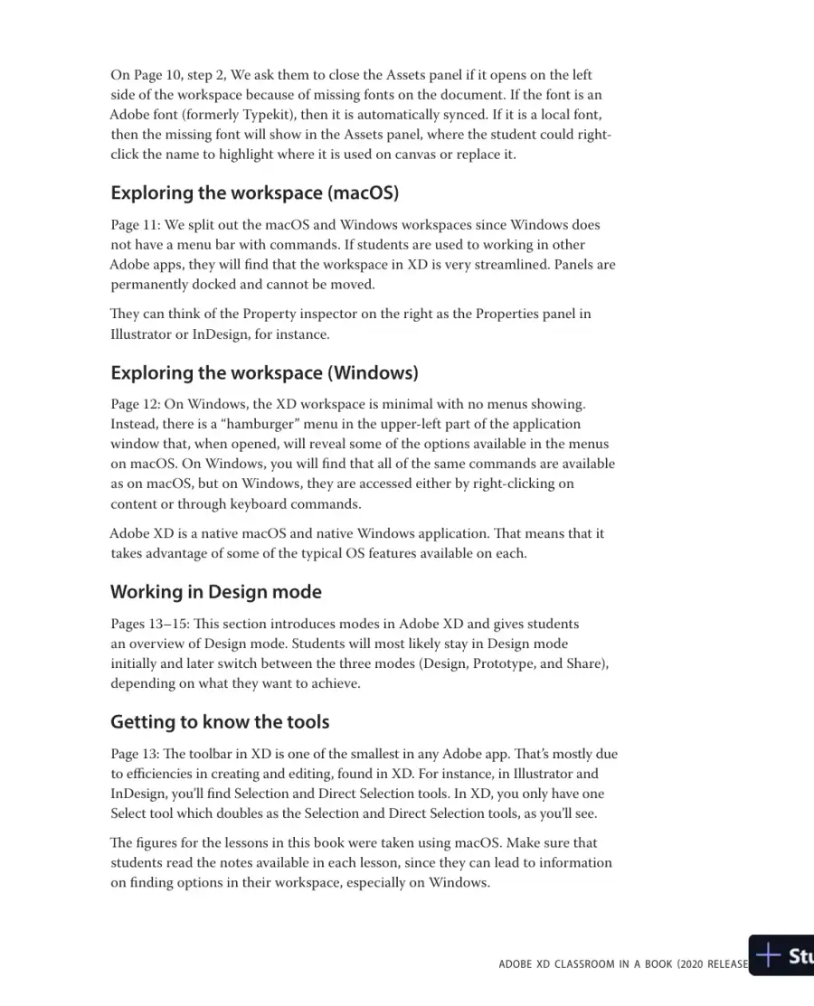 Solution Manual for Adobe XD Classroom in a Book (2020 release), page 4