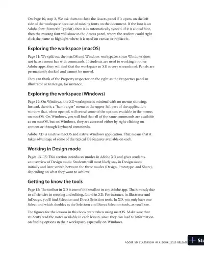 Solution Manual for Adobe XD Classroom in a Book (2020 release) - Page 4 preview image