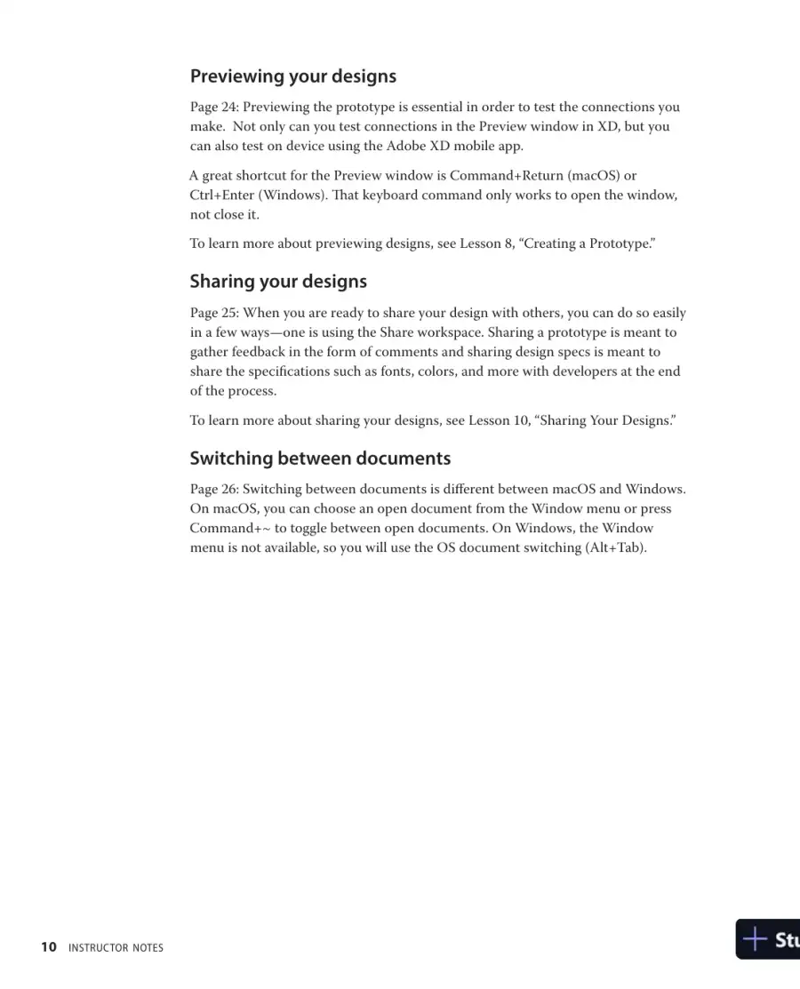 Solution Manual for Adobe XD Classroom in a Book (2020 release), page 7