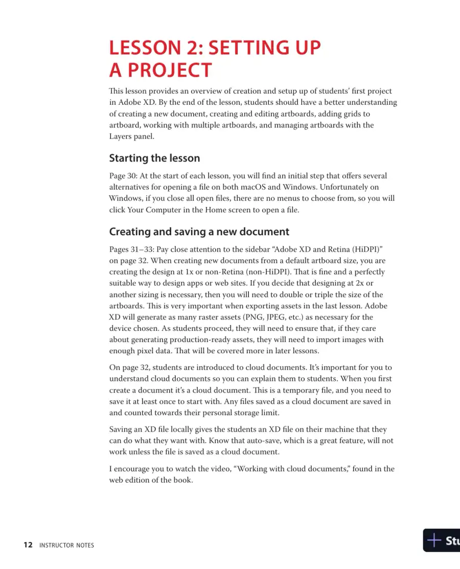 Solution Manual for Adobe XD Classroom in a Book (2020 release), page 9