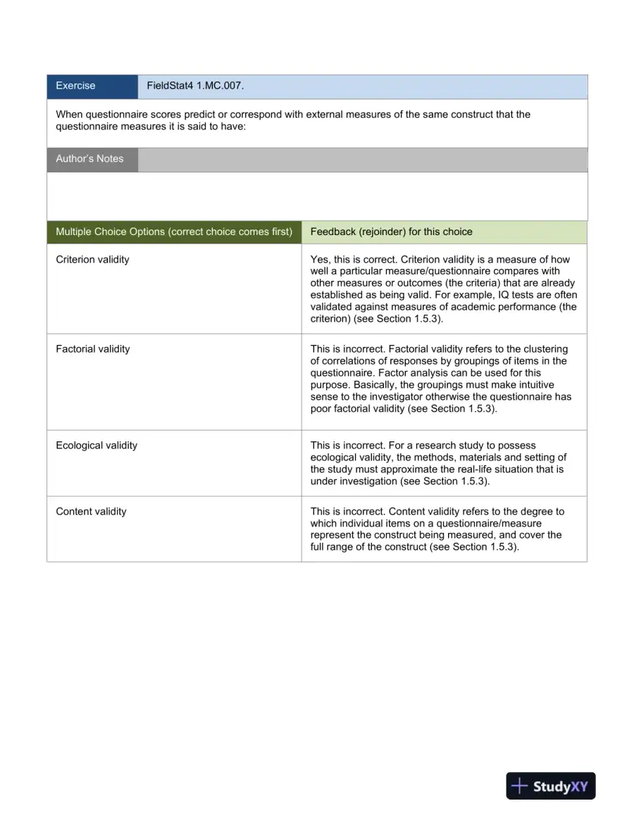 Discovering Statistics Using IBM SPSS Statistics, 4th Edition Test Bank, page 11
