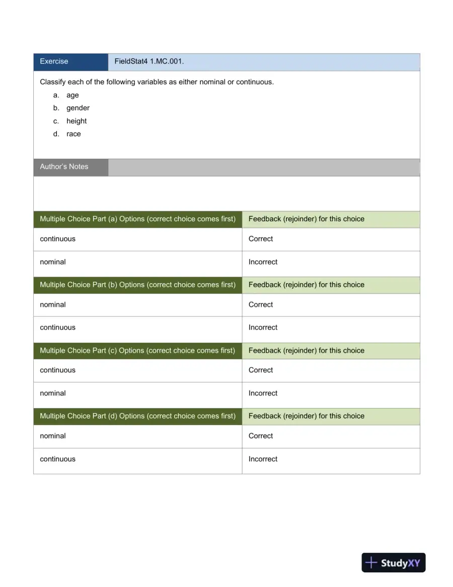 Discovering Statistics Using IBM SPSS Statistics, 4th Edition Test Bank, page 3