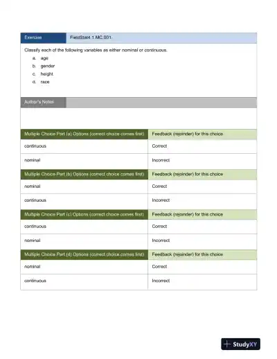 Discovering Statistics Using IBM SPSS Statistics, 4th Edition Test Bank - Page 3 preview image