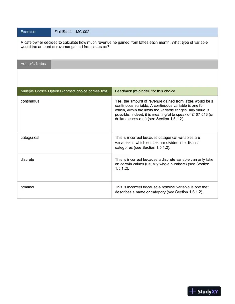 Discovering Statistics Using IBM SPSS Statistics, 4th Edition Test Bank, page 4