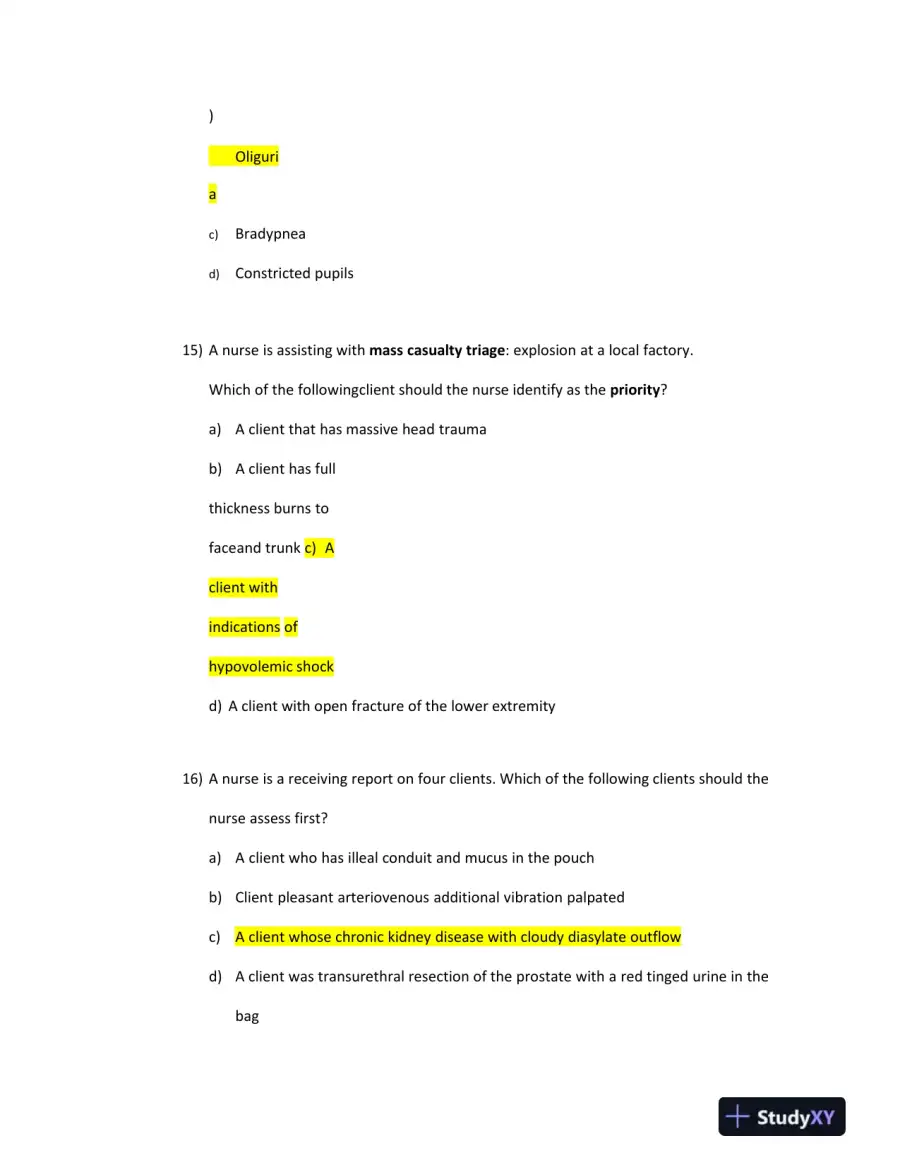 2023 ATI PN Comp Exit Exam With Answers (164 Solved Questions), page 12