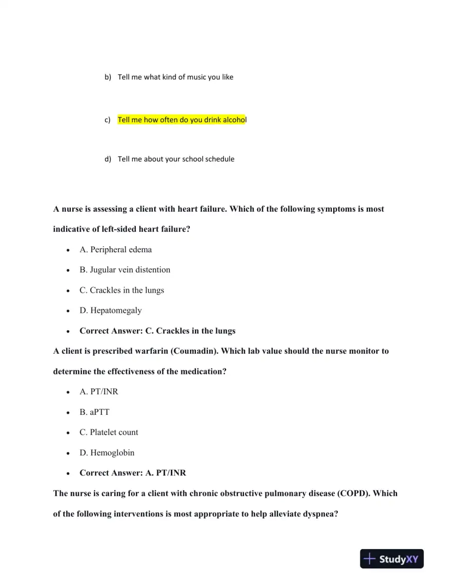 2023 ATI PN Comp Exit Exam With Answers (164 Solved Questions), page 14