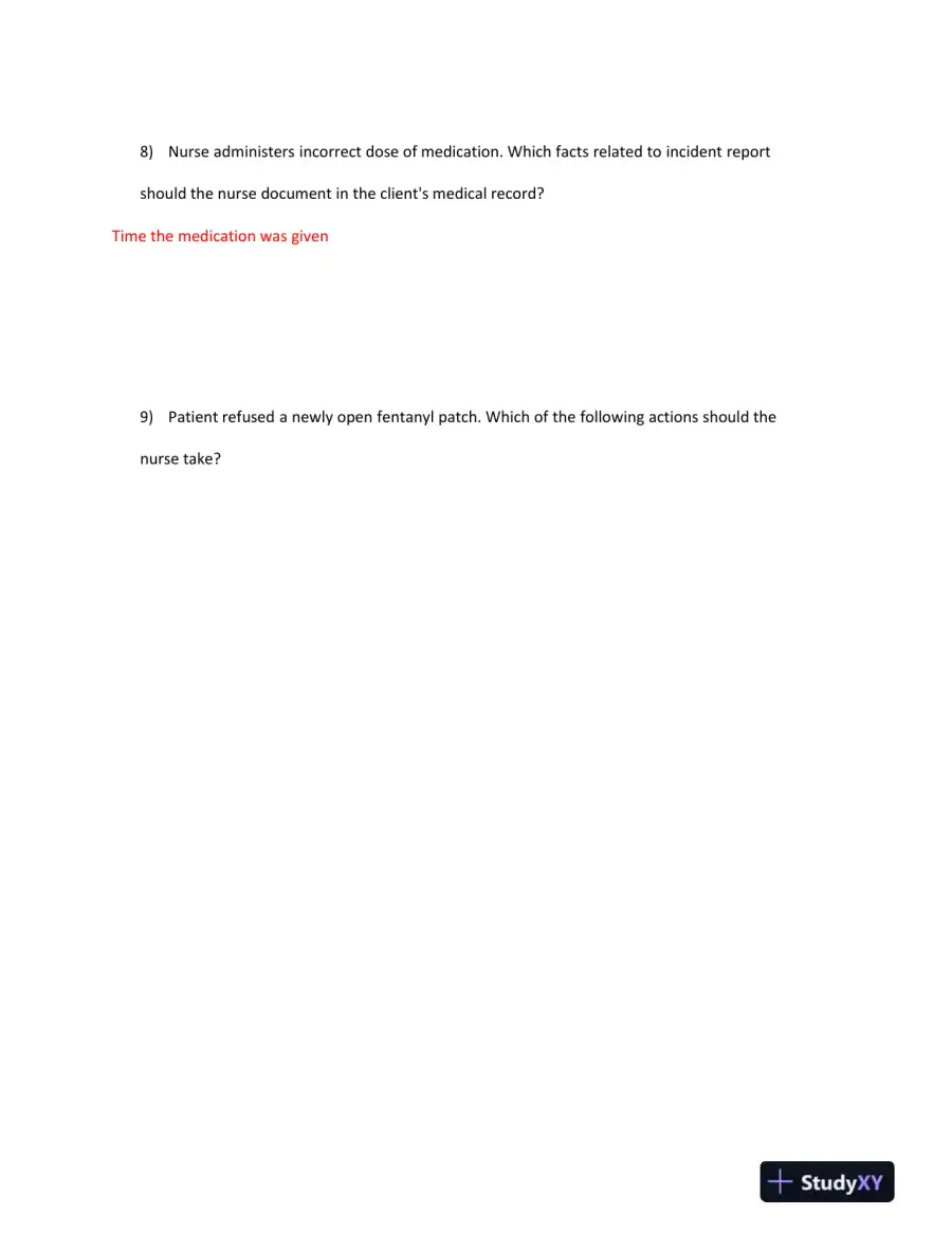 2023 ATI PN Comp Exit Exam With Answers (164 Solved Questions), page 6