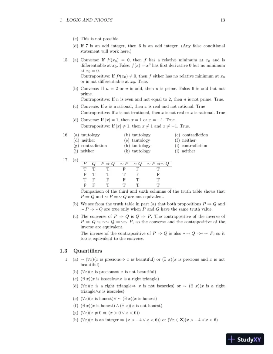 Solution Manual for A Transition to Advanced Mathematics, 7th Edition, page 15