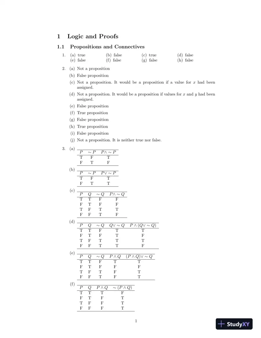 Solution Manual for A Transition to Advanced Mathematics, 7th Edition, page 3