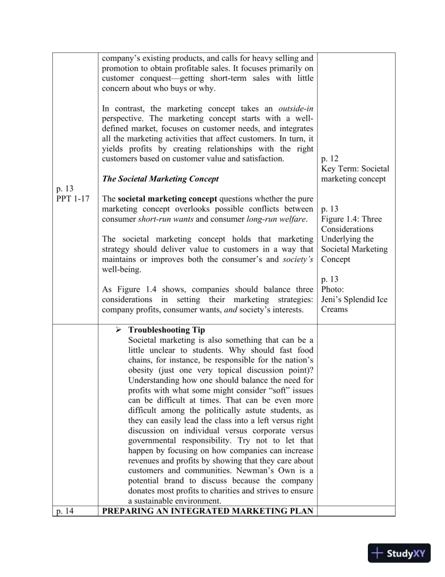 Solution Manual for Principles of Marketing, 18th Edition, page 11