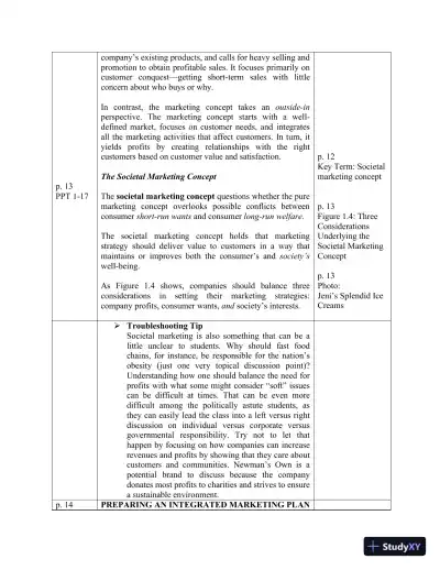 Solution Manual for Principles of Marketing, 18th Edition - Page 11 preview image