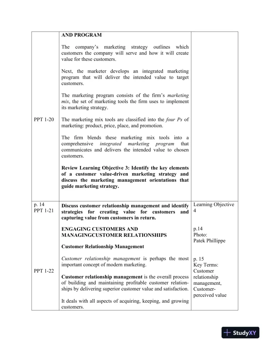 Solution Manual for Principles of Marketing, 18th Edition, page 12