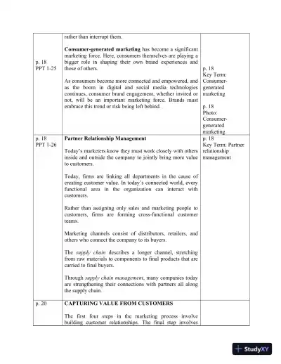Solution Manual for Principles of Marketing, 18th Edition - Page 15 preview image