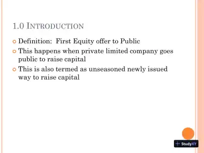 Presentation On IPO - Page 4 preview image