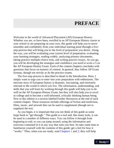 5 Steps to a 5: AP European History 2024 (2024) - Page 16 preview image
