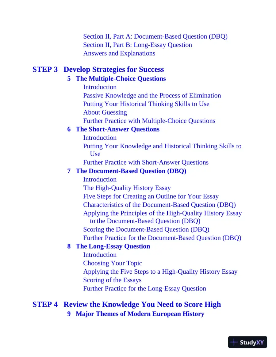 5 Steps to a 5: AP European History 2024 (2024), page 8