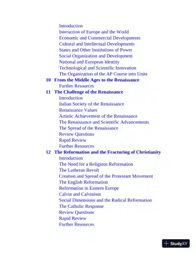 5 Steps to a 5: AP European History 2024 (2024) - Page 9 preview image