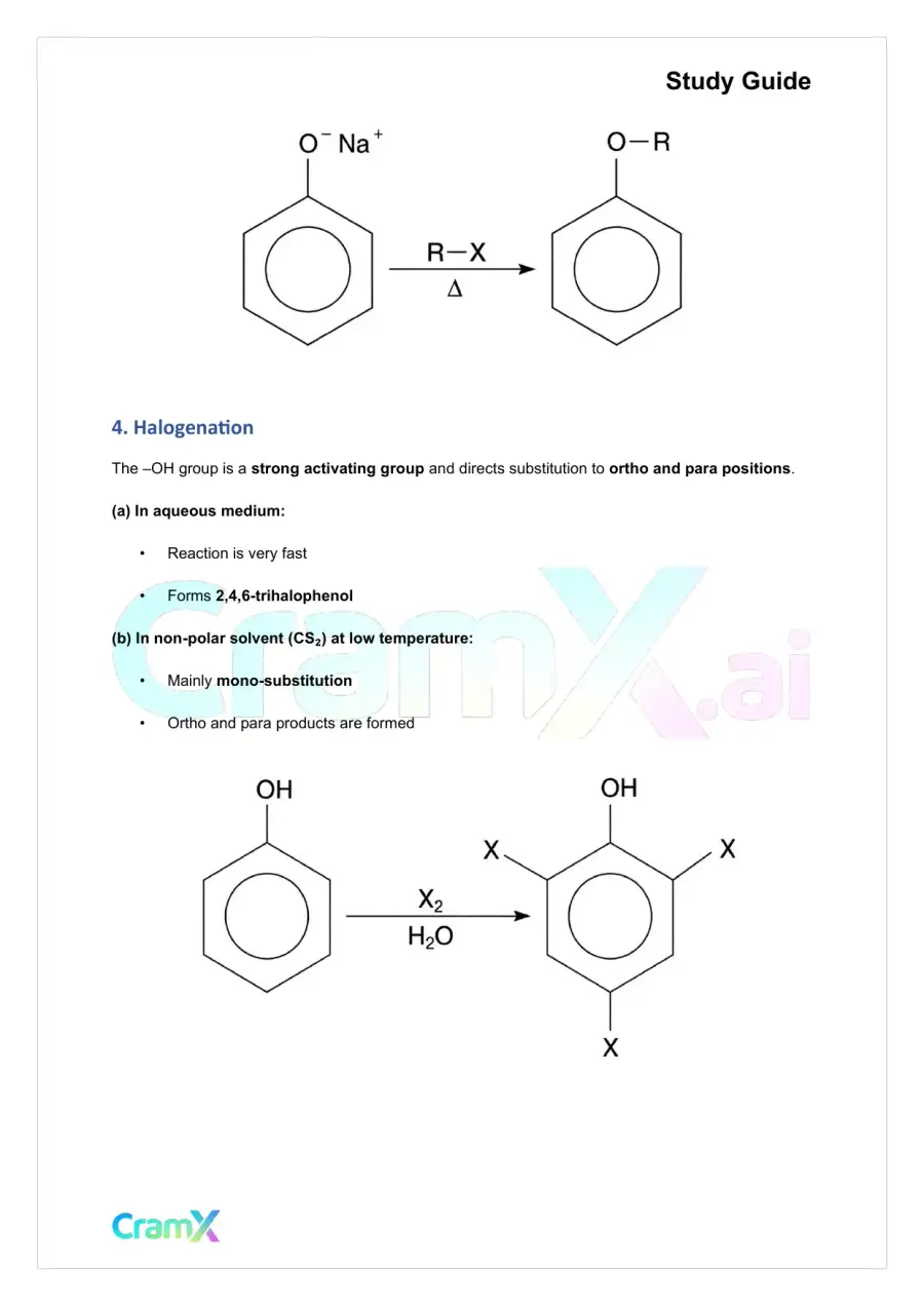 Organic Chemistry II - Summary of Reactions, page 7