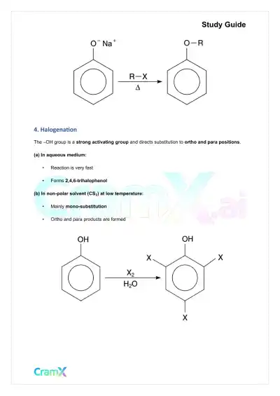 Organic Chemistry II - Summary of Reactions - Page 7 preview image