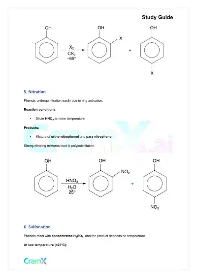 Organic Chemistry II - Summary of Reactions - Page 8 preview image