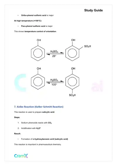 Organic Chemistry II - Summary of Reactions - Page 9 preview image