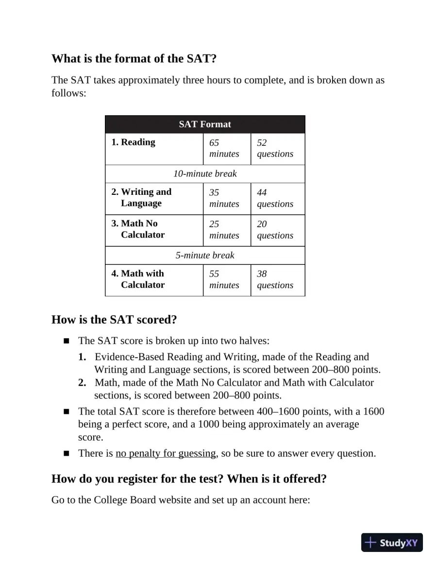 SAT Study Guide Premium, 2023: 8 Practice Tests + Comprehensive Review + Online Practice (2022), page 15