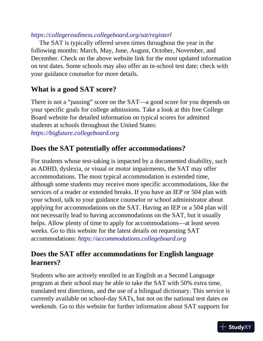 SAT Study Guide Premium, 2023: 8 Practice Tests + Comprehensive Review + Online Practice (2022), page 16