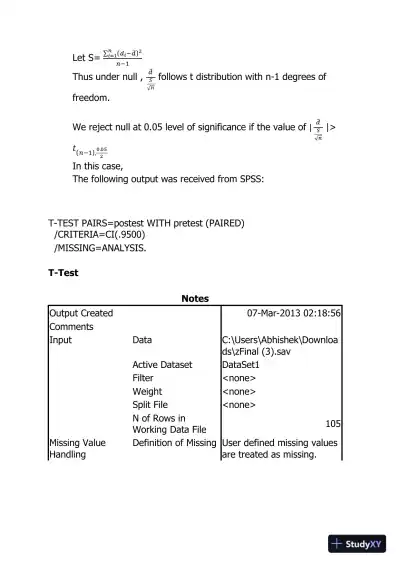 Statistical Analysis of Educational Factors Affecting Student Performance: A Case Study Approach - Page 4 preview image