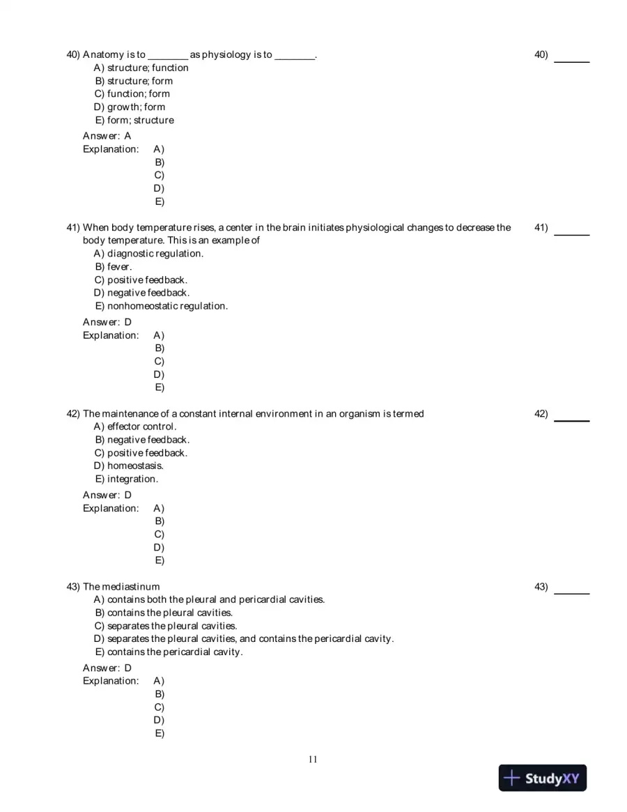 Visual Anatomy And Physiology, 2nd Edition Test Bank, page 12