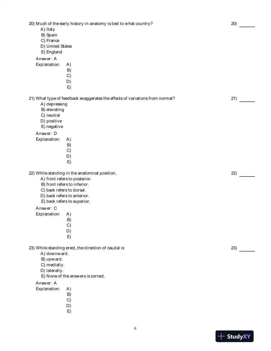 Visual Anatomy And Physiology, 2nd Edition Test Bank, page 7