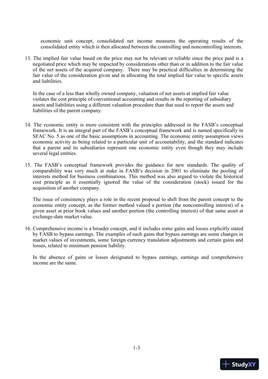 Solution Manual For Advanced Accounting, 3rd Edition(2002 Fasb Update), page 4