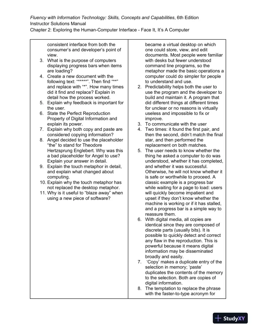 Solution Manual for Fluency With Information Technology, 6th Edition, page 7