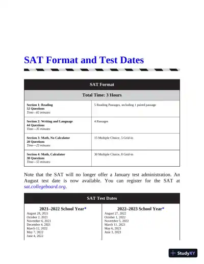 Barron's SAT Study Guide Premium, 2021-2022: 7 Practice Tests and Interactive Online Practice with Automated Scoring (2021) - Page 12 preview image