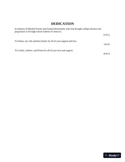 Barron's SAT Study Guide Premium, 2021-2022: 7 Practice Tests and Interactive Online Practice with Automated Scoring (2021) - Page 4 preview image