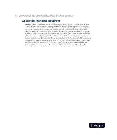 CCNP and CCIE Data Center Core DCCOR 350-601 Official Cert Guide (2023) - Page 10 preview image