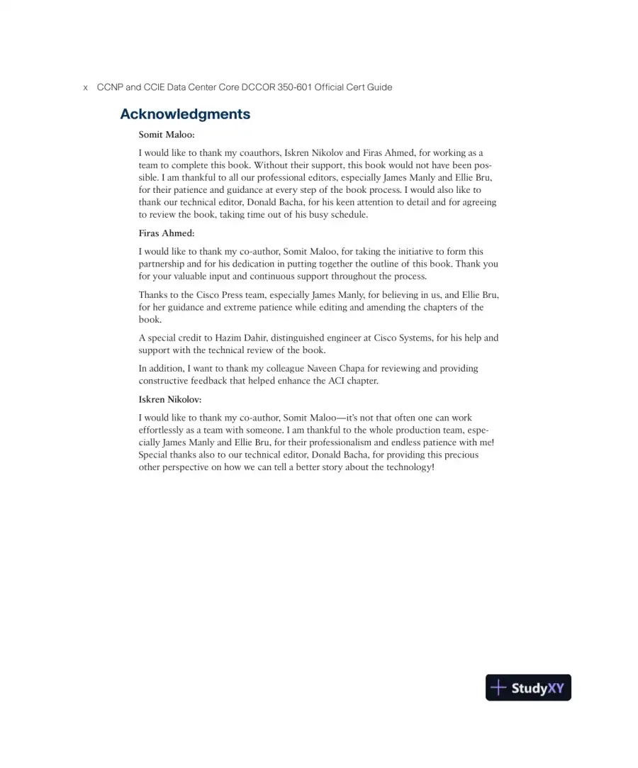 CCNP and CCIE Data Center Core DCCOR 350-601 Official Cert Guide (2023), page 12