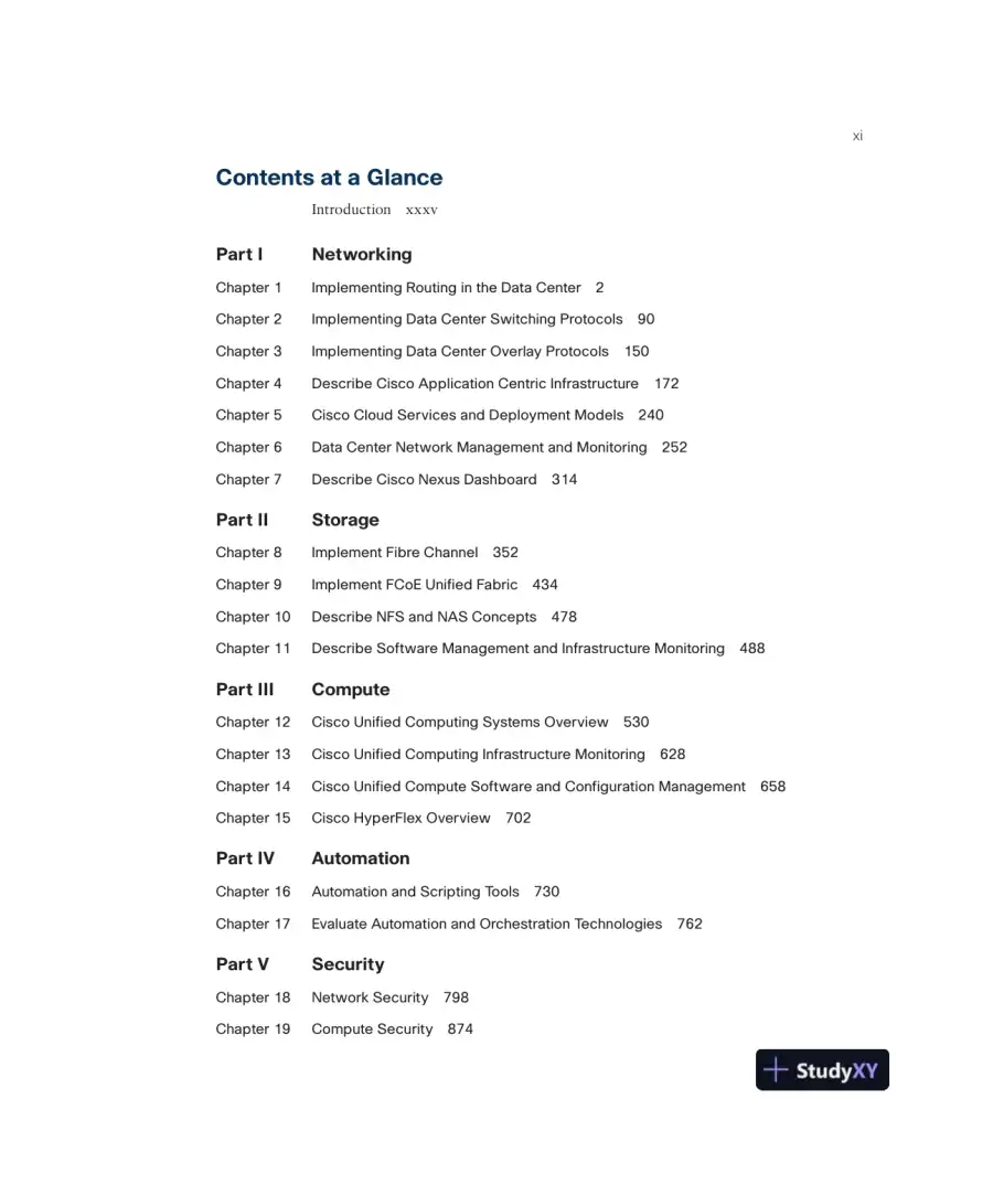 CCNP and CCIE Data Center Core DCCOR 350-601 Official Cert Guide (2023), page 13