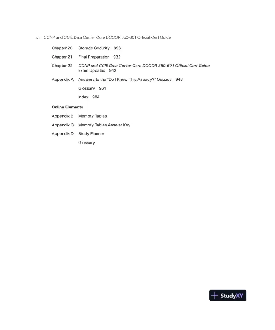 CCNP and CCIE Data Center Core DCCOR 350-601 Official Cert Guide (2023), page 14