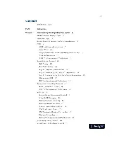 CCNP and CCIE Data Center Core DCCOR 350-601 Official Cert Guide (2023) - Page 15 preview image
